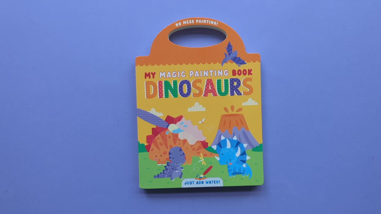 My Magic Painting Book Dinosaurs – No Mess Painting For Children