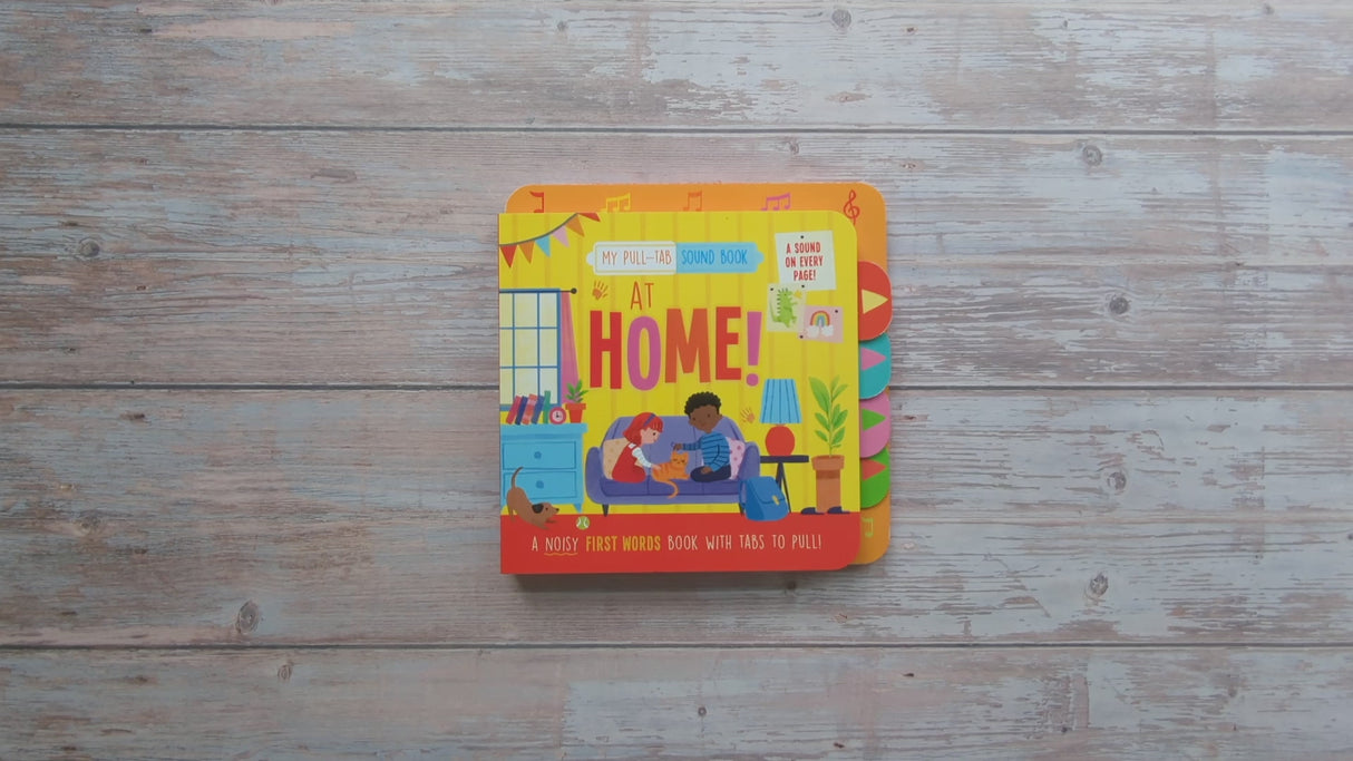 At Home – Children’s Pull-Tab Sound Book